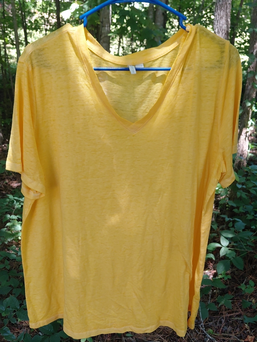 Cato Yellow Crewneck Tee